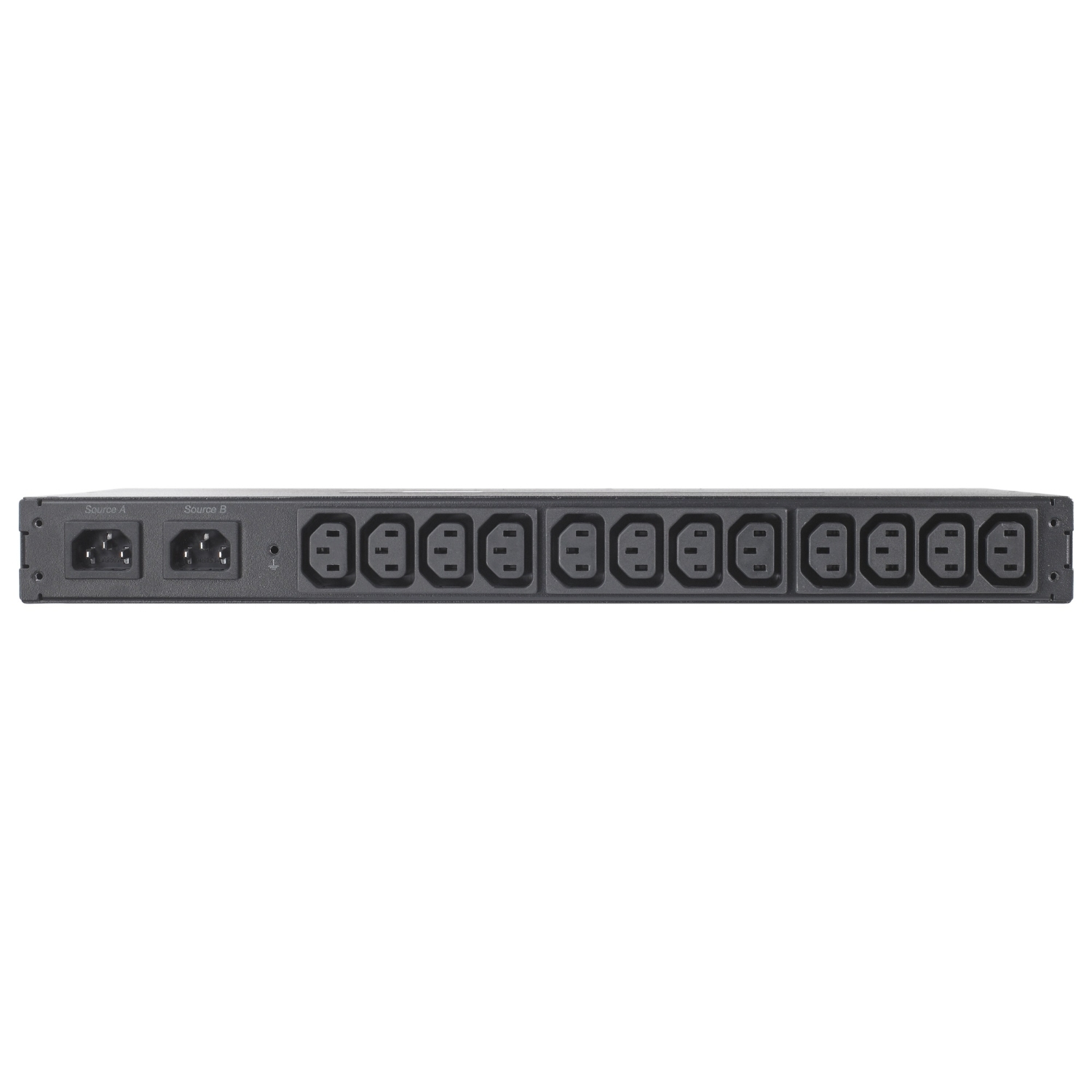 APC Netshelter rack automatic transfer switch, 1U, 10A, 230V, C14 IN, 12*C13 OUT, 50/60Hz