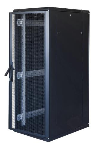 Toten System G 19&quot; cabinet 32U, 600*800, perforated doors, 800kg load, black