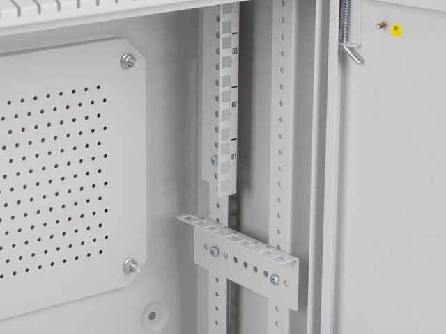 Lanberg wall-mount rack cabinet 19&quot; 4U+3U/540*2++ low-profil, grey, assembled