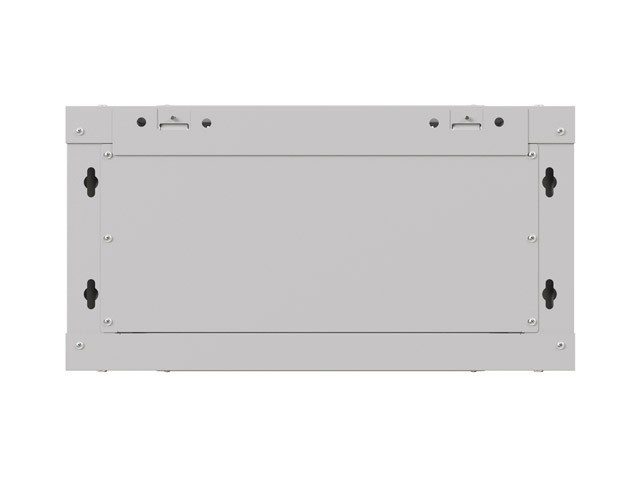 Lanberg wall-mounted rack 19&quot; 4U/540*350mm with glass door, beige, flatpack