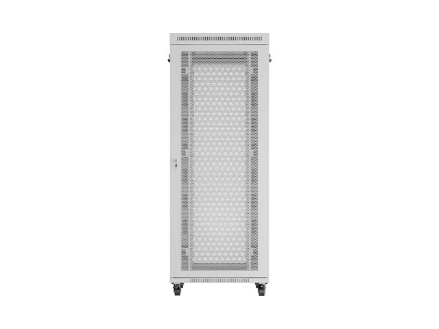 Lanberg 19" free-standing rack cabinet, 42U 800*1000 with mesh door, LCD, grey, flat-pack