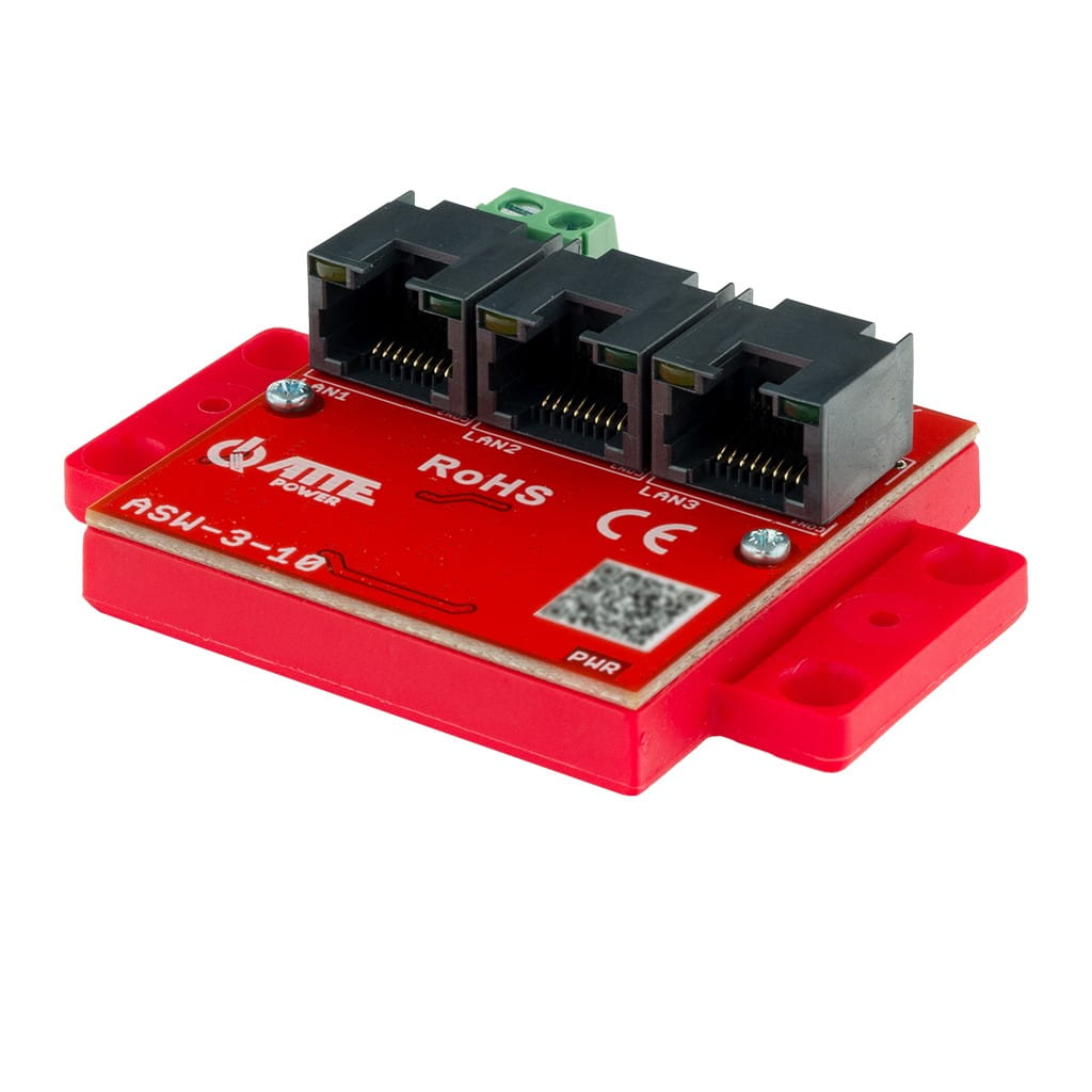 3-port LAN switch 10/100Mbps