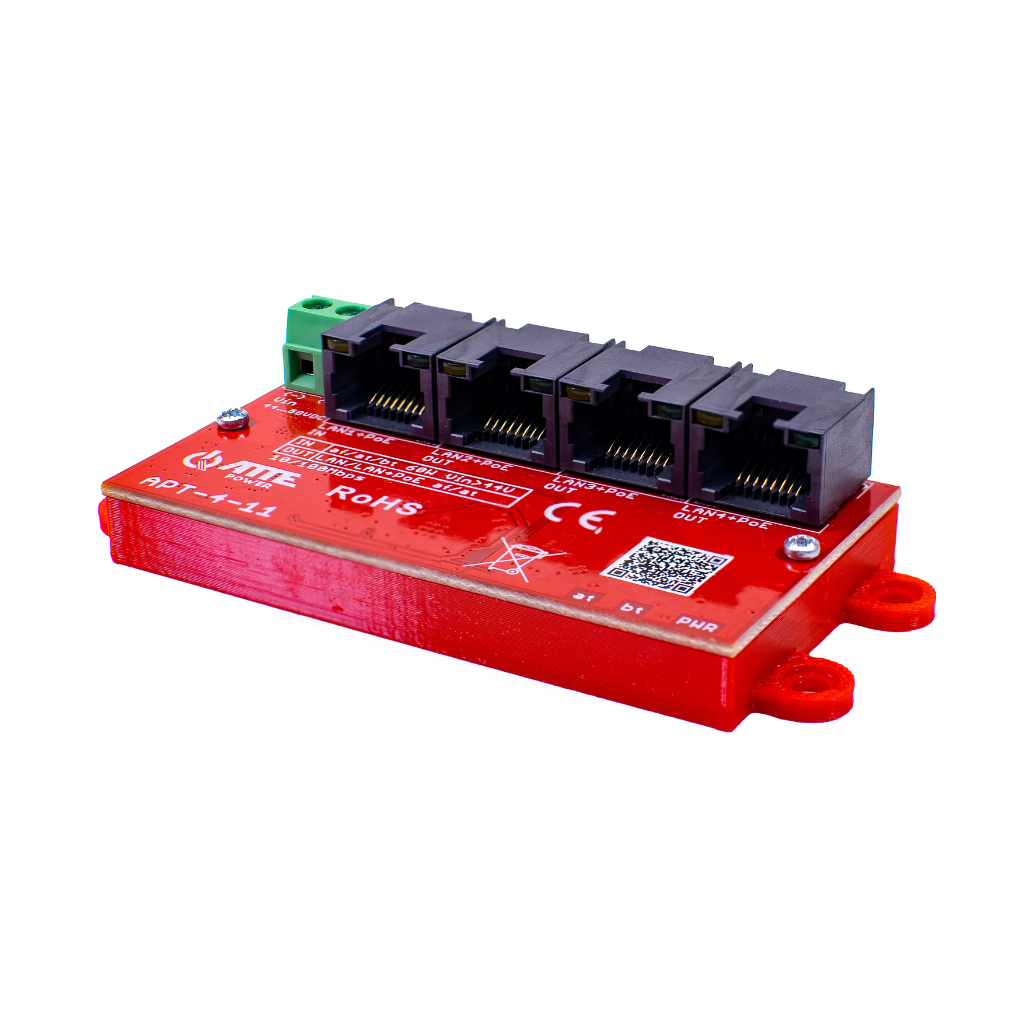 4-port PoE switch 10/100Mbps, extender