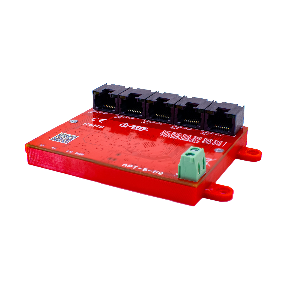 5-port PoE switch 10/100/1000Mbps, extender