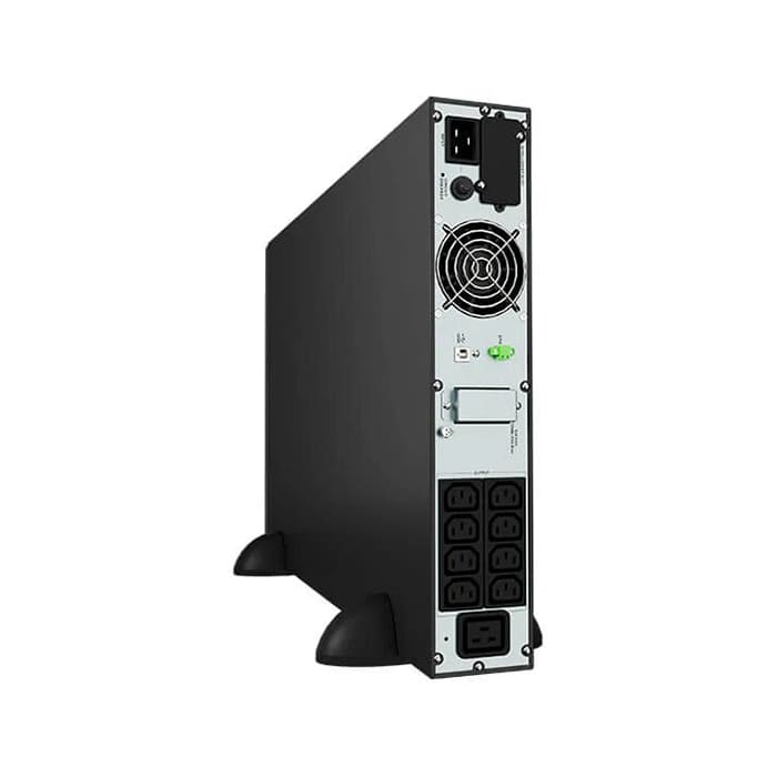 Vertiv Liebert GXE online UPS 3kVA 1ph 230V rack/tower w/batteries C20 input/C13*8 output + C19*1, with railkit