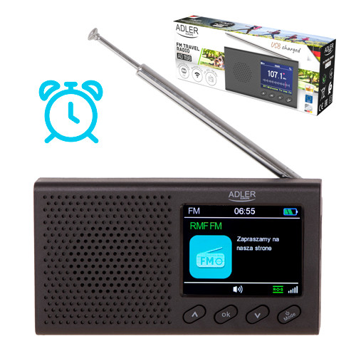 Adler FM matkaraadio AD1198