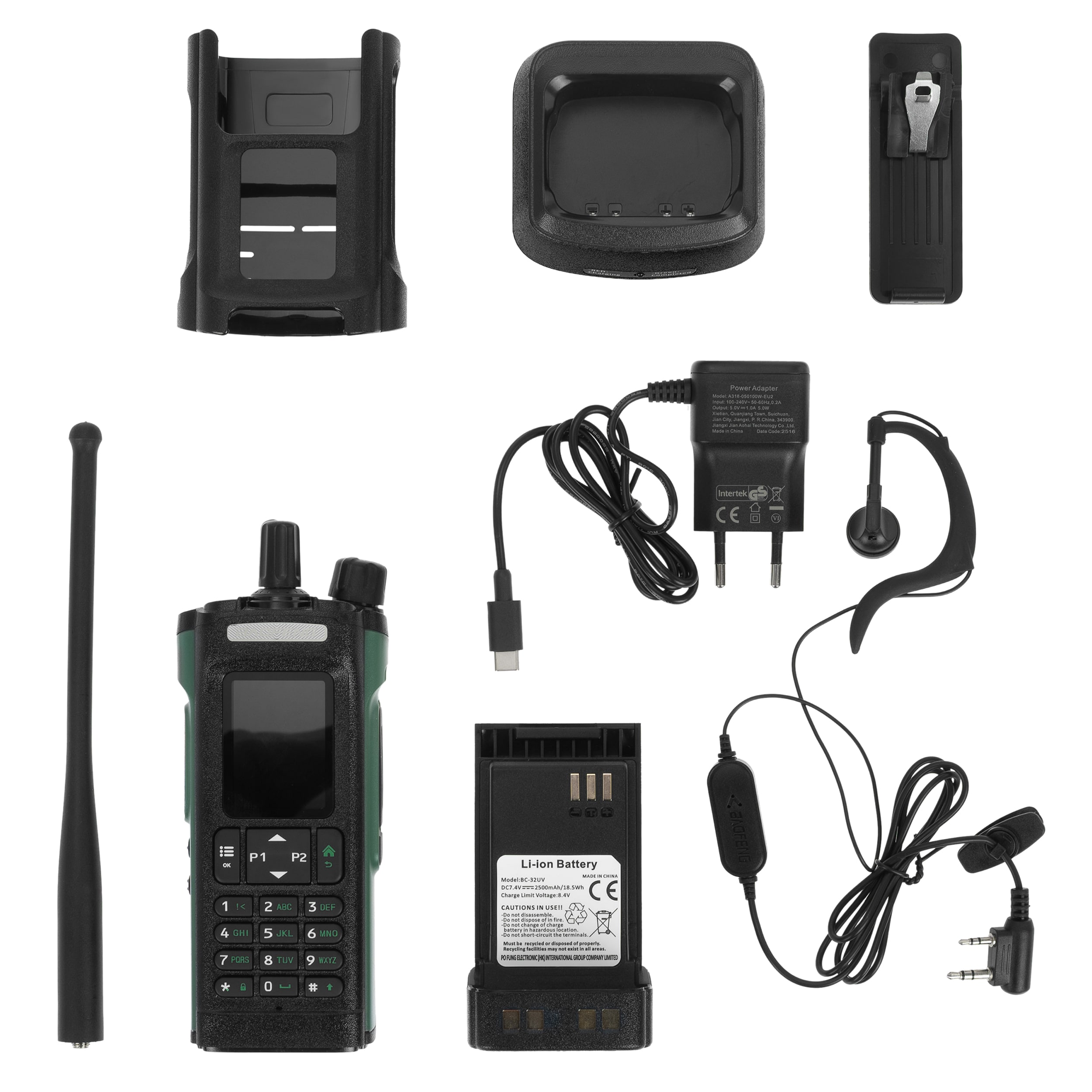 Baofeng DM-32E HTQ DMR GPS APRS radio + Air Band