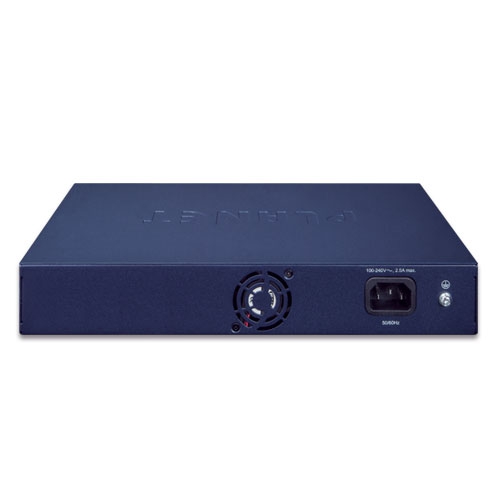 Planet 8-port 10/100/1000T 802.3at PoE + 2-port 10/100/1000T + 2-port 1000X SFP Ethernet switch with PoE LCD monitor