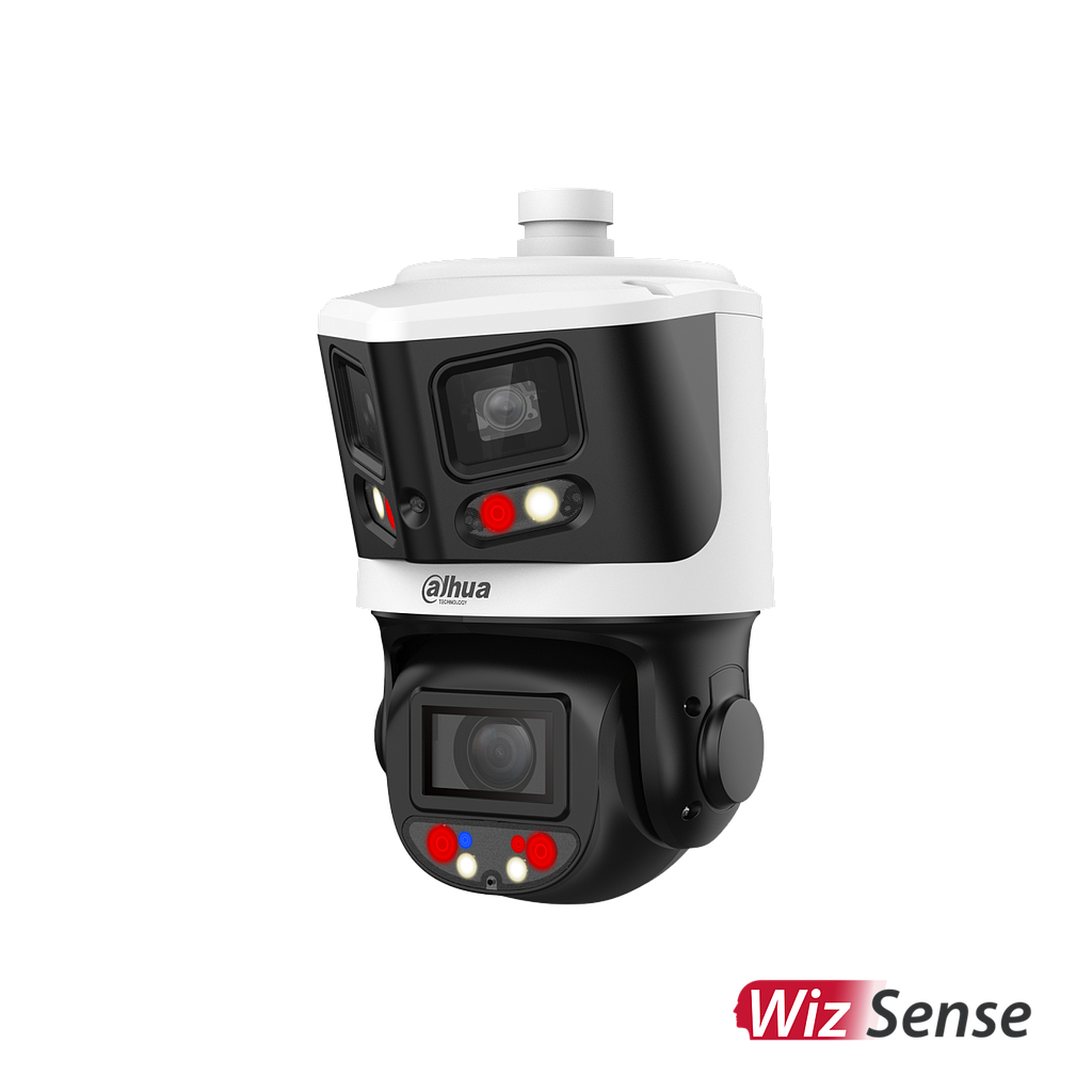 Dahua 8MP+4MP 10x starlight TiOC network panoramic &amp; PTZ camera