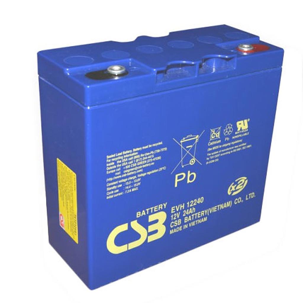 CSB 12V 24Ah extended run high cycle battery