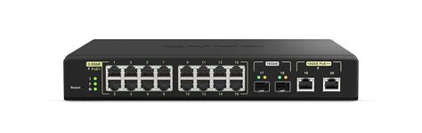 QNAP layer 2 managed 20-port switch, 16*2.5GbE PoE+, 2*10GbE PoE++, 2*SFP+, 280W PoE budget