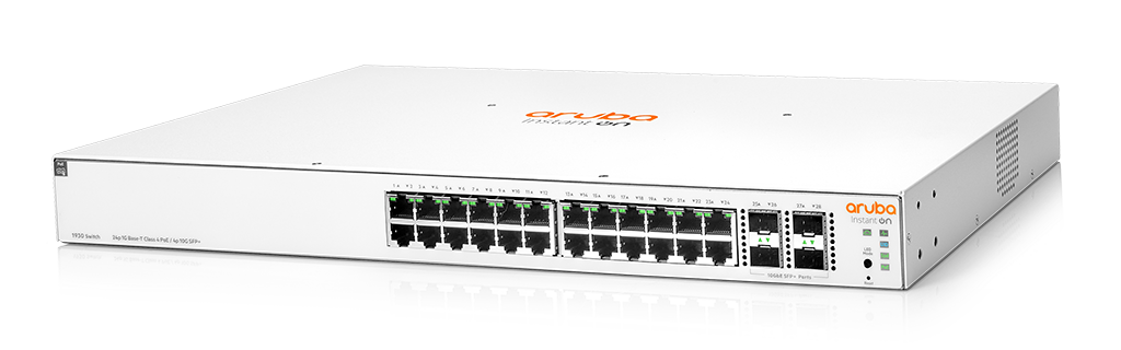 HPE Aruba IOn 1930 24G 4SFP+ 195W switch
