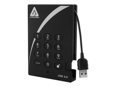 Apricorn HDD - 500GB - USB 3.0 - black