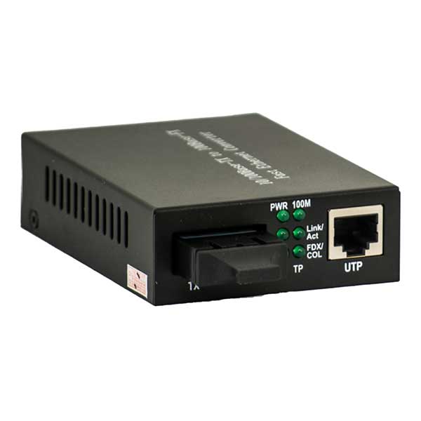 Barox LO-9500 series media converter for 10/100/1000TX Ethernet, 1Gbit/s SFP slot