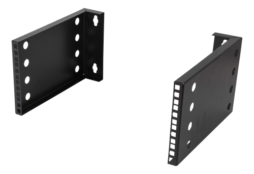 10&quot;-19&quot; seinaräkk, 4U, 25kg koormus, teras, must