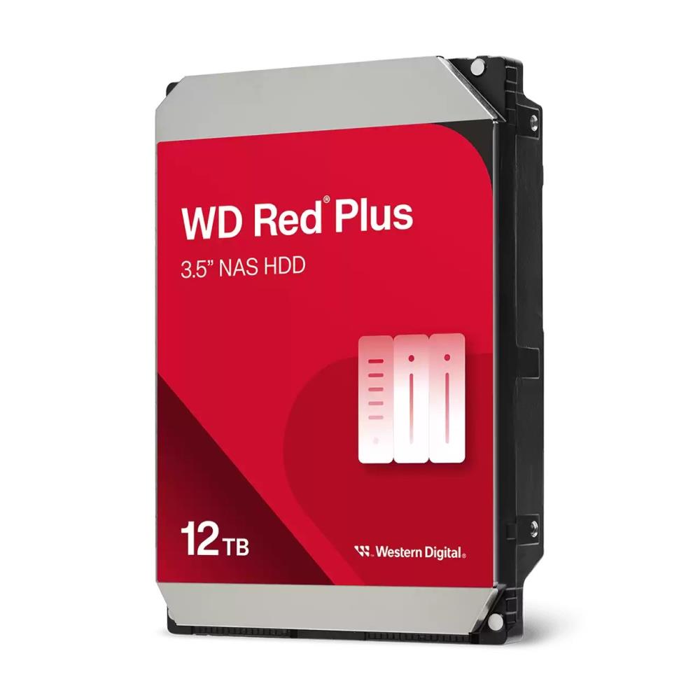 Western Digital 3.5&quot; 12TB Red Plus internal HDD, 7200rpm, SATA, 512MB cache