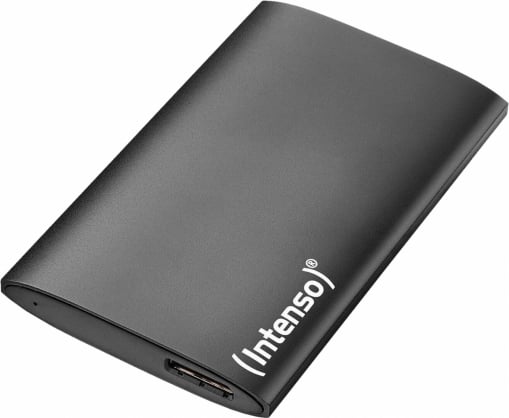 Intenso 1TB väline SSD, USB 3.2, must
