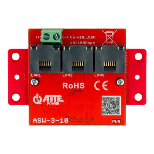 3-port LAN switch 10/100Mbps