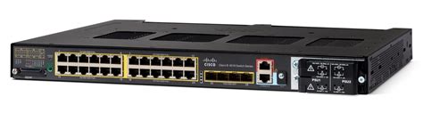 Cisco IE4010 24GE copper PoE+ ports &amp; 4GE SFP uplink ports