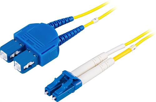 Optiline patch kaabel, LC - SC, 9/125, OS2, duplex, single mode, 20m