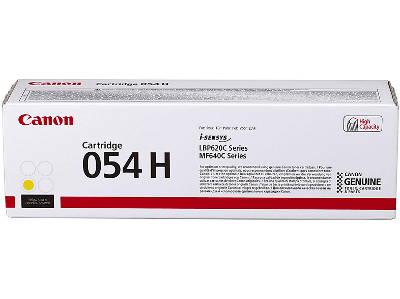 Canon CRG 054H tooner, yellow