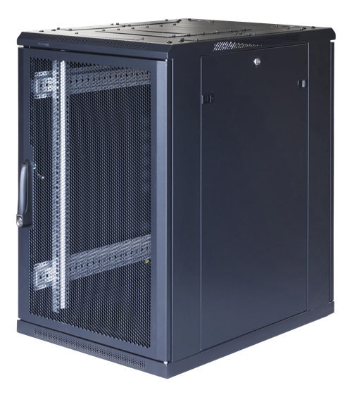 Toten 18U 19&quot; system G kapp, 600*1000, perforeeritud uks, must