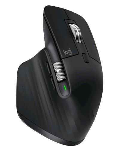 Logitech MX master 3 wireless mouse with fast scroll wheel