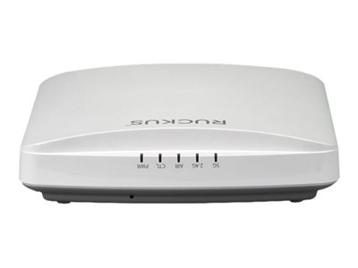 Ruckus R550 dual-band 802.11abgn/ac/ax  Wireless Access Point with  onboard BLE/ZIgbee,, 2x2:2 streams (2.4GHz/5GHz) OFDMA, MU-MIMO, BeamFlex+, dual ports, 802.3at PoE support