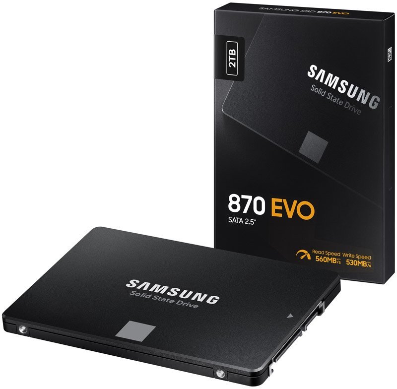 Samsung 2.5" SSD 870 EVO Series 2TB, SATA III