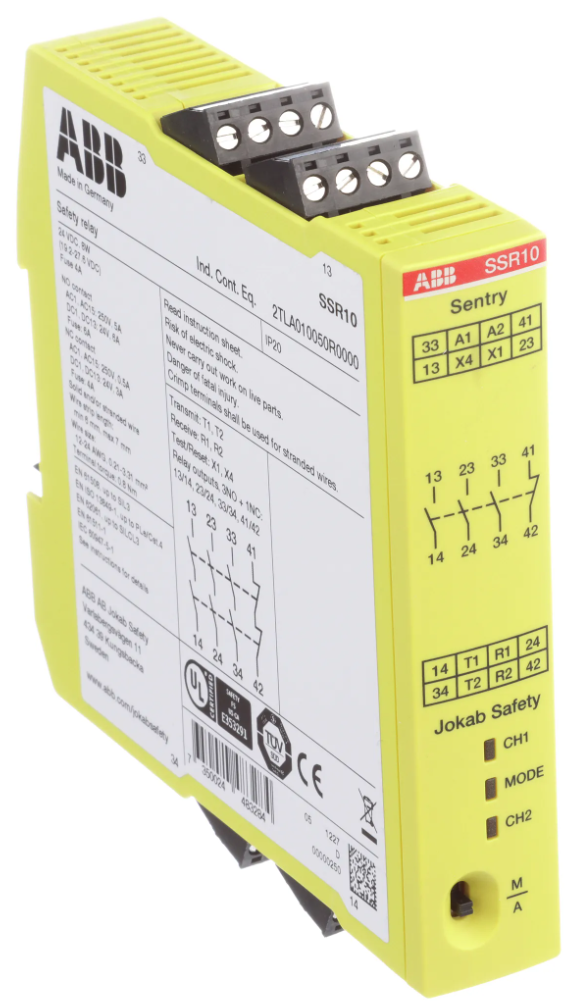 Sentry SSR10 24VDC turvarelee