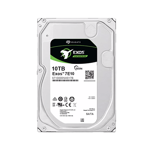 Seagate 10TB server HDD 3.5" Exos 7E10 512E/4kn, SATA 6Gb/s, 7200rpm