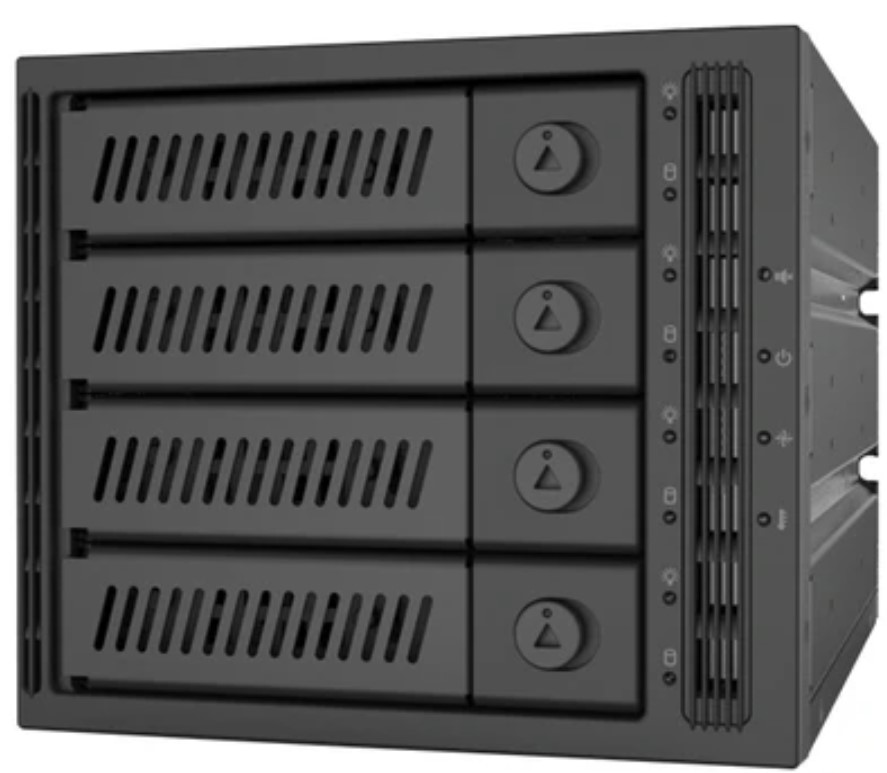 Chieftec SAS/SATA backplane CMR-3141SAS, 3*5.25" for 4*3.5" HDDs/SSDs