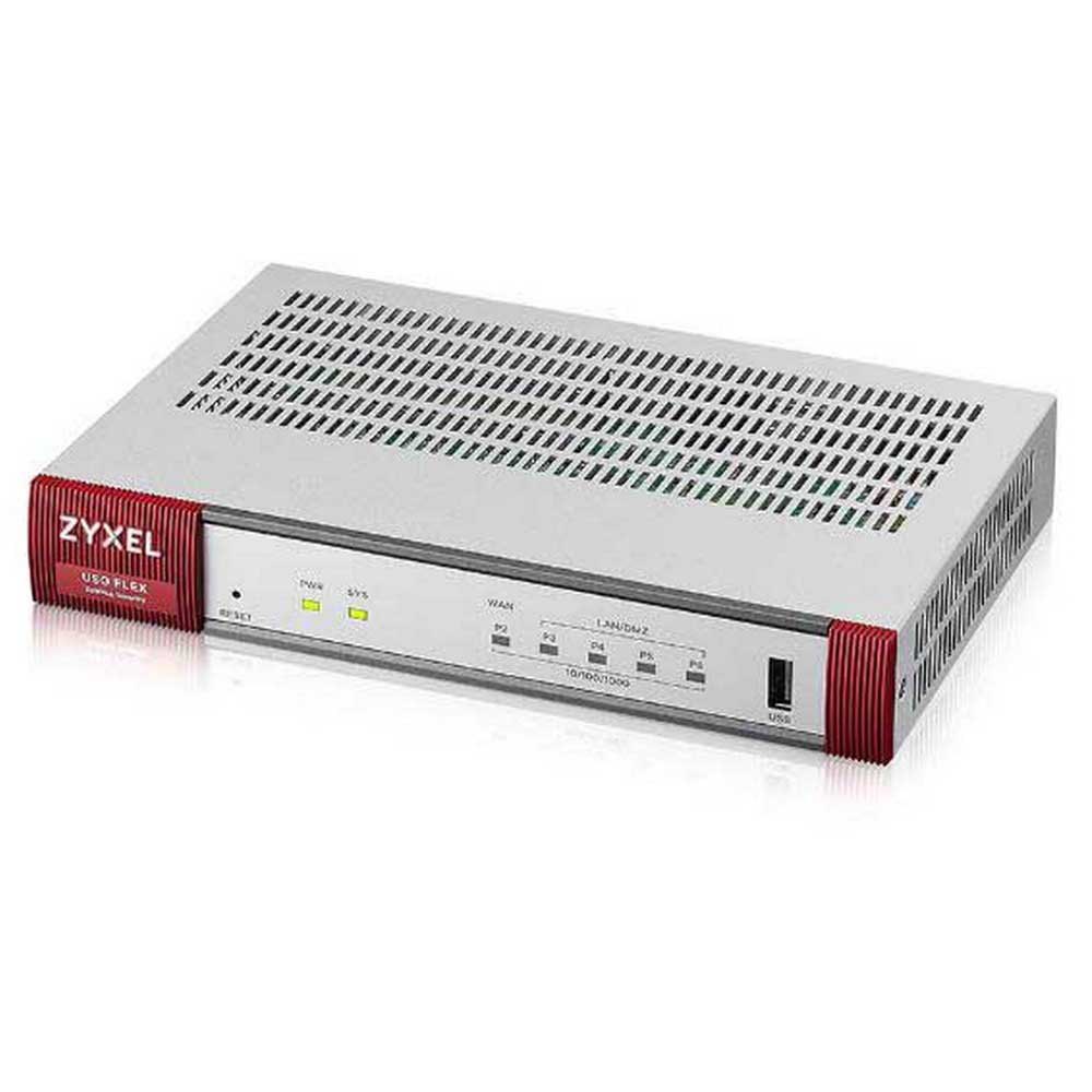 ZyXEL USG Flex 100H, 8 Gigabit user-definable ports, 1*USB (device only)