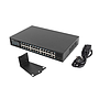 Lanberg switch 19" RSFE-24P-2C-360 24*100Mb PoE+ 2*combo Gigabit 360W
