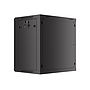 Lanberg 19" wall-mount cabinet 12U/600*450 with perforated door (flat pack), black 