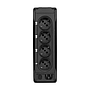 Eaton 3P Ellipse UPS off-line DIN, 700VA/420W, input: C14, outputs: (3) Schuko, (1) Schuko surge only, tower