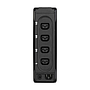 Eaton 3P Ellipse off-line UPS IEC, 700VA/420W, input: C14, outputs: (3) C13, (1) C13 surge only, tower