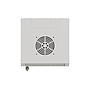 Lanberg 10" wall-mount rack cabinet 9U/300*300 with glass door, grey, flatpack