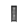 Lanberg 19" free-standing rack cabinet, 47U 800*800 with mesh door, LCD, black, flat-pack