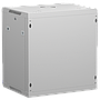 Netrack 19" wall-mount F-Line rack cabinet, 12U 600*450, glass door, gray, flat-pack