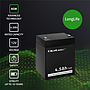 Qoltec battery AGM 12V 4.5Ah max.1.35A