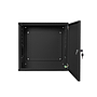 Lanberg wall-mount rack cabinet 19" 6U+3U/540*540*200 low-profil, black, assembled