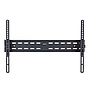 Philips universal fixed wall mount for TV up to 84", VESA wall mount compatible: 10*10 cm, 20*20 cm, 30*30 cm, 40*40 cm, 60*40 cm, wall distance 2 cm, integrated bubble level for straight mounting, mounting templates and hardware included